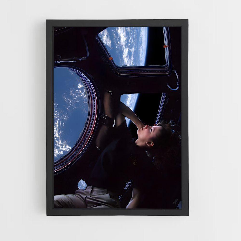 Poster L'Étoile de l'Espace – affiche Astronomie (vue 2)